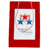 Patriotic Hero Wall of Glory, vielen Dank für Ihr Mittlere Geschenktüte (Rückseite)