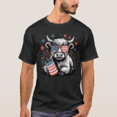 Patriotic Highland Vibes T-Shirt (Vorderseite)