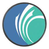 Patriotic hockey puck with flag of Ottawa (Vorderseite)