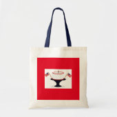 Patriotic Holiday Birthday Cake Tote Bag Tragetasche (Vorne)