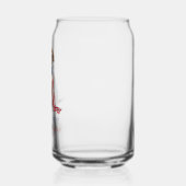 Patriotic Hound Hund Personalisiert Dosenglas (Links)