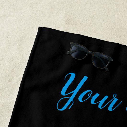 Patriotic, ich werde eine große Schwester sein Strandtuch (Beispiel)