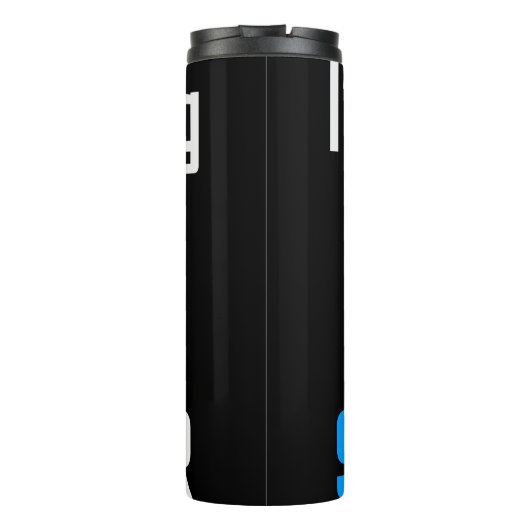 Patriotic, ich werde eine große Schwester sein Thermosbecher (Rückseite)