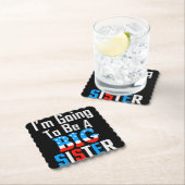 Patriotic, ich werde eine große Schwester sein Untersetzer (Vor Ort)