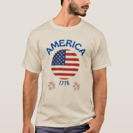 PATRIOTIC INDEPENDENCE DAY 4TH JULY 1776 T-Shirt
