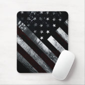 Patriotic Industrial American Flag Mousepad (Mit Mouse)