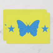 Patriotic invitations with Flag of Bady Bassit Einladung (Vorne/Hinten)