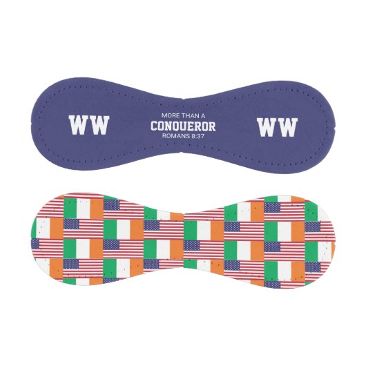 Patriotic IRISH AMERICAN FLAG Custom Scripting Baseball (Paneele)