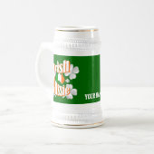 Patriotic Irish Australian Bierglas (Vorderseite Links)