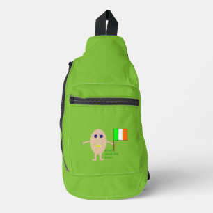 Patriotic Irish Egg Crossbody Bag