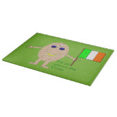 Patriotic Irish Egg Cutting Board Schneidebrett (Ecke)