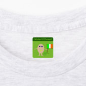 Patriotic Irish Egg Etiketten (Befestigt)
