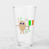 Patriotic Irish Egg Glas (Vorderseite)