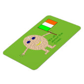 Patriotic Irish Egg Magnet (Linke Seite)