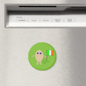 Patriotic Irish Egg Magnet (In Situ (Geschirrspüler))