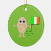 Patriotic Irish Egg Ornament (Links)