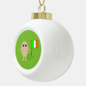 Patriotic Irish Egg Ornament (Rechts)
