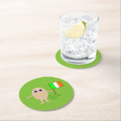 Patriotic Irish Egg Paper Untersetzer (Vor Ort)