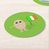 Patriotic Irish Egg Paper Untersetzer (Angewinkelt)