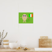 Patriotic Irish Egg Poster (Küche)