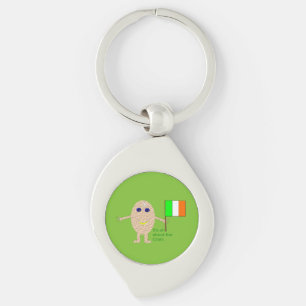 Patriotic Irish Egg Schlüsselanhänger