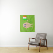 Patriotic Irish Egg Tapestry Wandteppich (Beispiel)