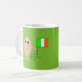 Patriotic Irish Egg Tasse (Vorderseite Links)
