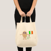 Patriotic Irish Egg Tote Bag Tragetasche (Vorderseite (Produkt))