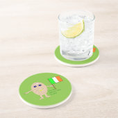 Patriotic Irish Egg Untersetzer (Seite)