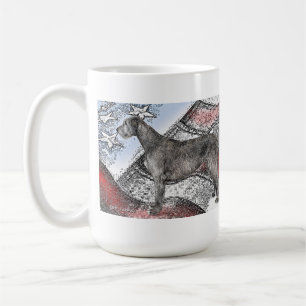 Patriotic Irish Wolfhound Kaffeetasse