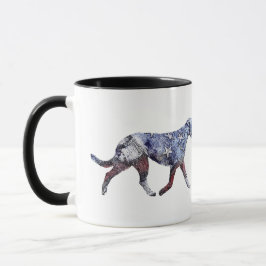 Patriotic Irish Wolfhound Tasse