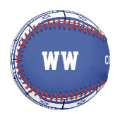Patriotic ISRAEL Custom Scripting FLAG Baseball (Vorderseite Links)