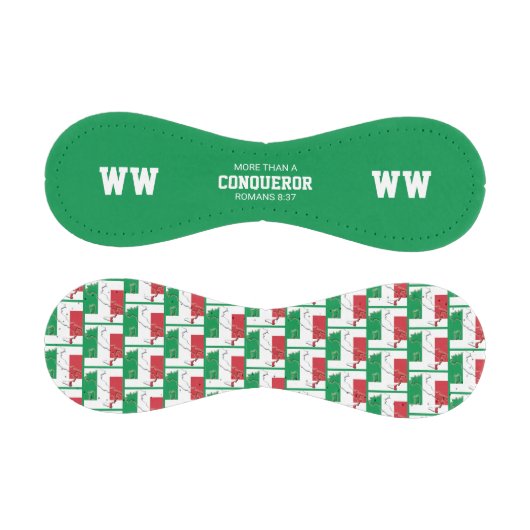 Patriotic ITALY Custom Scripture FLAG Baseball (Paneele)