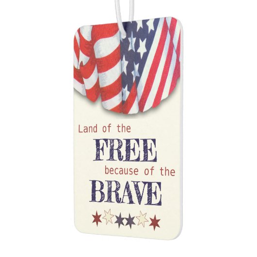 Patriotic Jagd Gott segne Amerika Autolufterfrischer (Links)