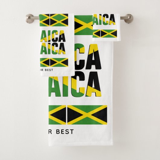 Patriotic JAMAICA JAMAICA Badhandtuch Set (Insitu)