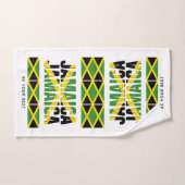 Patriotic JAMAICA JAMAICA Badhandtuch Set (Handtuch)