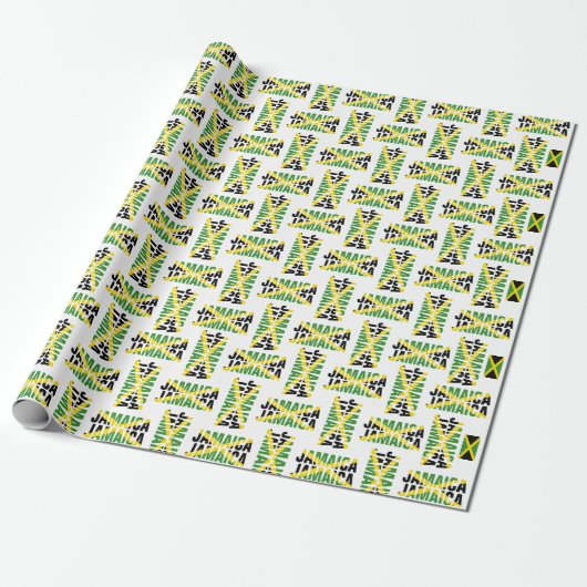Patriotic JAMAICA JAMAICA Geschenkpapier (Ungerollt)