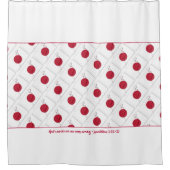 Patriotic JAPANESE FLAG Duschvorhang (Vorderseite)