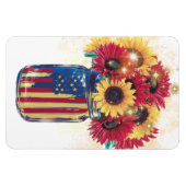 Patriotic Jar USA 4. Juli Magnet (Horizontal)