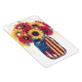 Patriotic Jar USA 4. Juli Magnet (Rechte Seite)