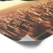 Patriotic Jesus American Christlich Bibelkunst Poster (Ecke)