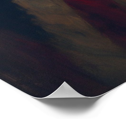 Patriotic Jesus American Christlich Bibelkunst Poster (Ecke)