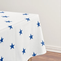 Patriotic July 4th Cloud Tablecloth