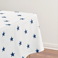Patriotic July 4th Cloud Tablecloth