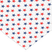 Patriotic July USA American Rustic Country Stars Kurzer Tischläufer (Ecke)