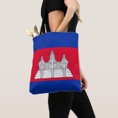 Patriotic Kambodscha Flag Tote Bag Tasche (Von Nahem)