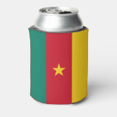 Patriotic Kamerun Flag Dosenkühler (Kanne Rückseite)