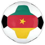 Patriotic Kamerun Flag Fußball (Gedreht)