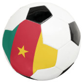 Patriotic Kamerun Flag Fußball (Dreiviertel)