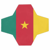 Patriotic Kamerun Flag Fußball (Flach)
